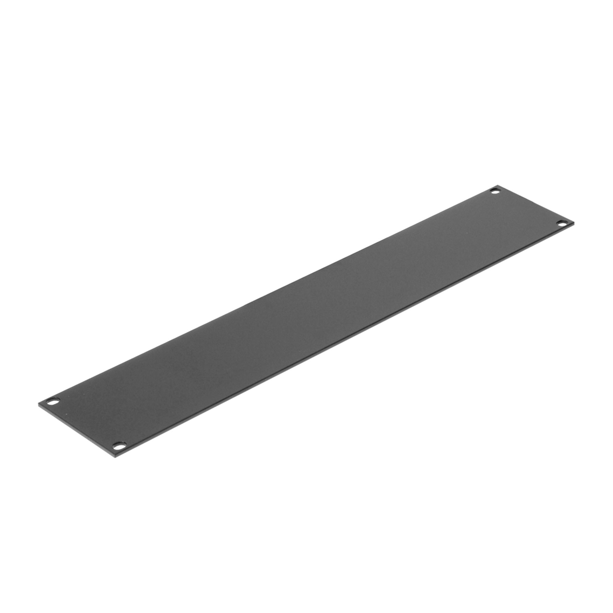 Plaque vierge 2U 19"alu 3mm plate - r1275-2ukh