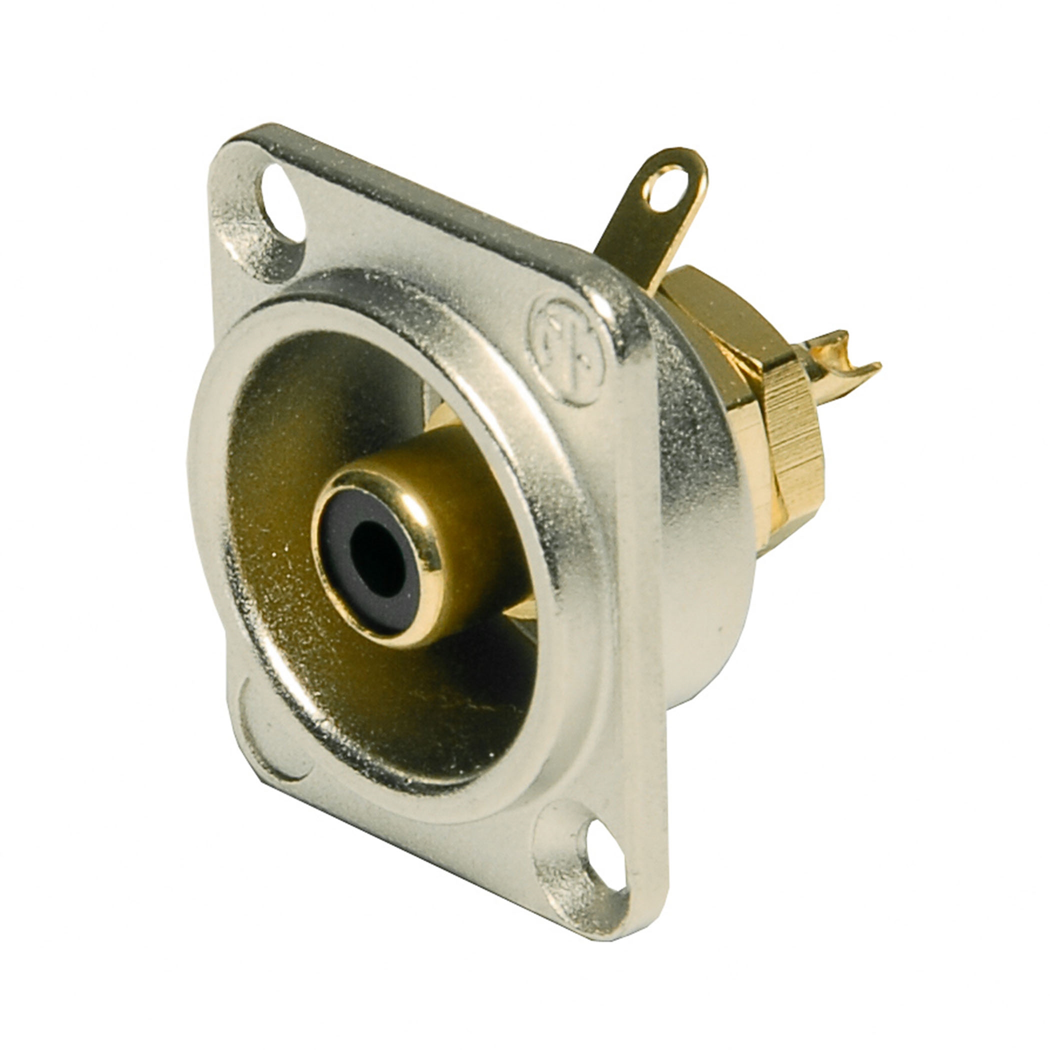 Neutrik - Base Cinch isolant noir - vn-nf2d-0h